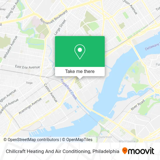 Chillcraft Heating And Air Conditioning map