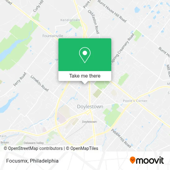 Focusmx map