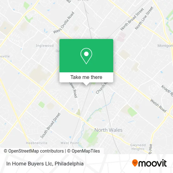 In Home Buyers Llc map