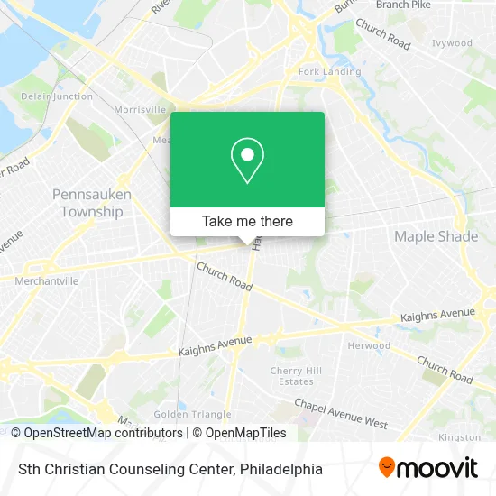 Sth Christian Counseling Center map