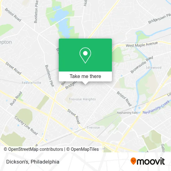 Dickson's map