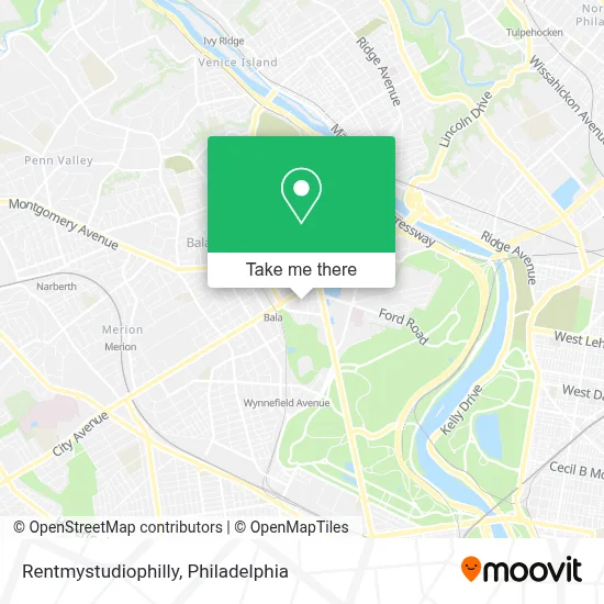 Rentmystudiophilly map