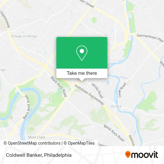 Coldwell Banker map