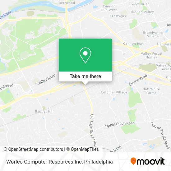 Worlco Computer Resources Inc map