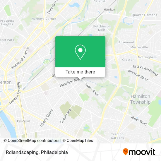 Rdlandscaping map