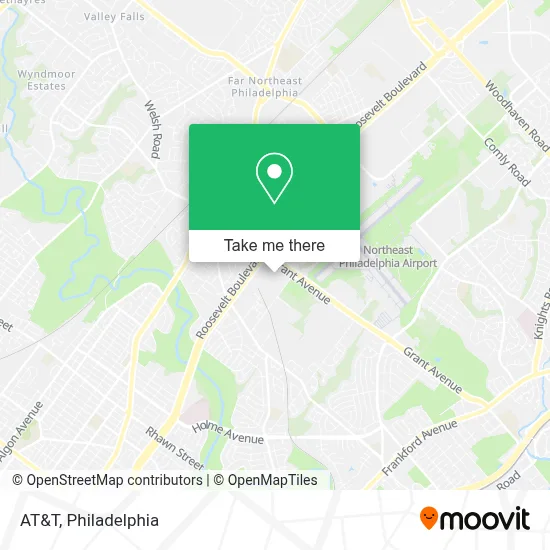 At&T map
