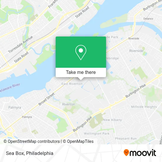 Sea Box map