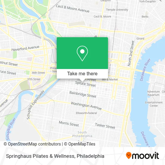 Springhaus Pilates & Wellness map