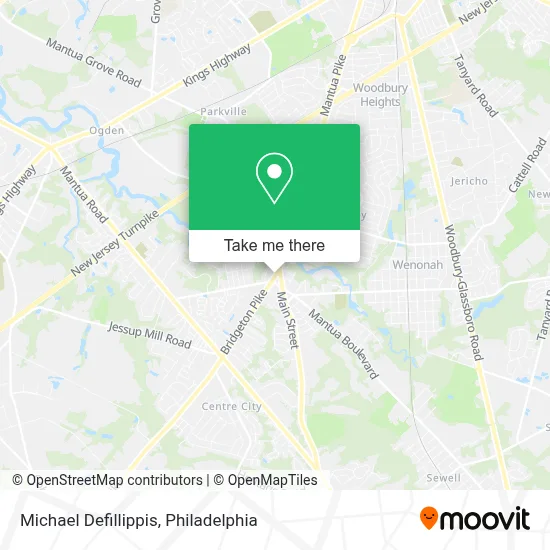 Michael Defillippis map