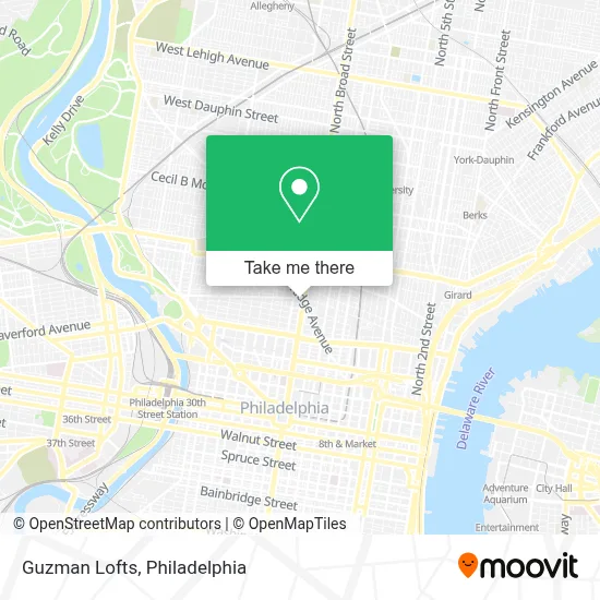 Guzman Lofts map