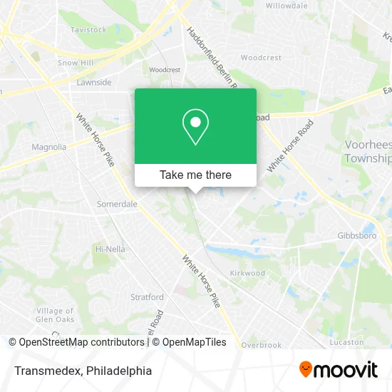 Transmedex map