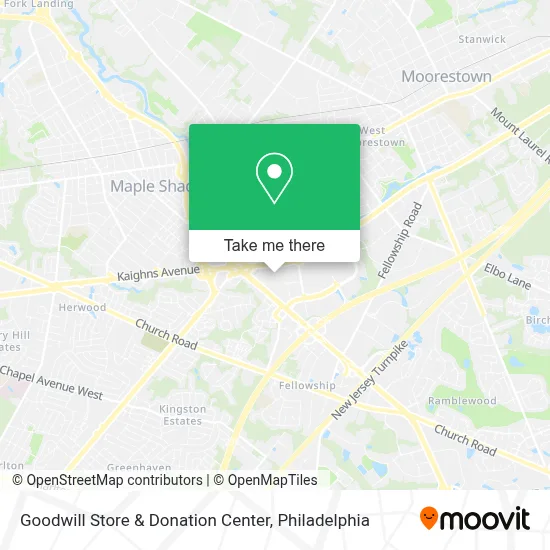 Goodwill Store & Donation Center map