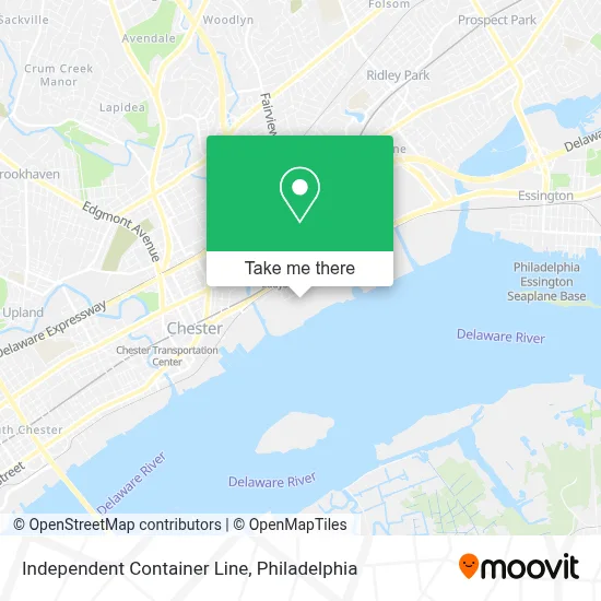 Independent Container Line map