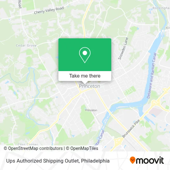 Ups Authorized Shipping Outlet map