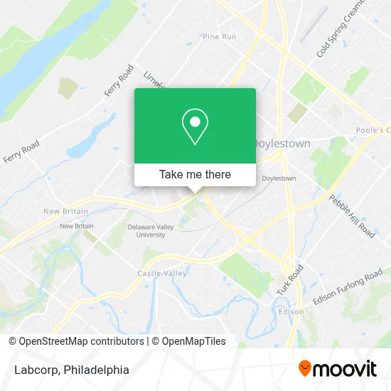 Labcorp map