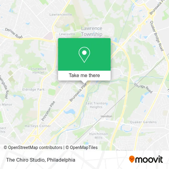 The Chiro Studio map