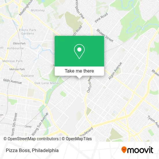 Pizza Boss map