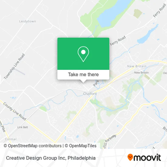 Creative Design Group Inc map
