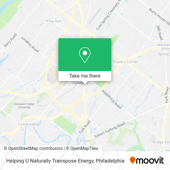 Helping U Naturally Transpose Energy map