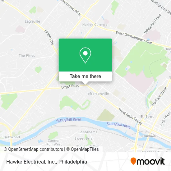 Hawke Electrical, Inc. map