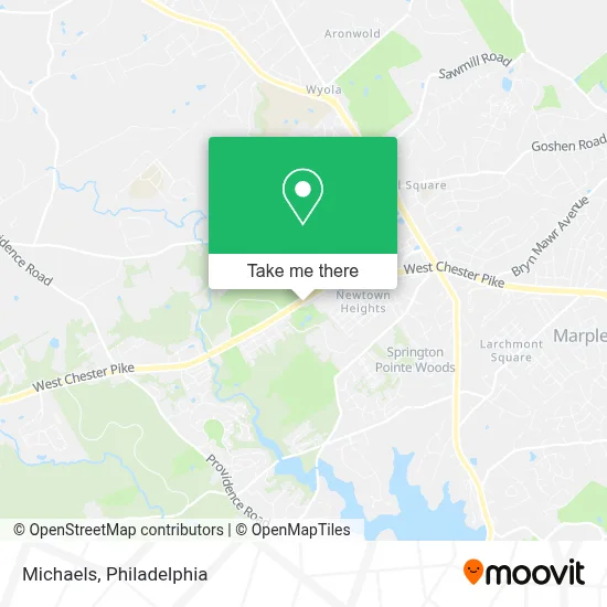 Michaels map
