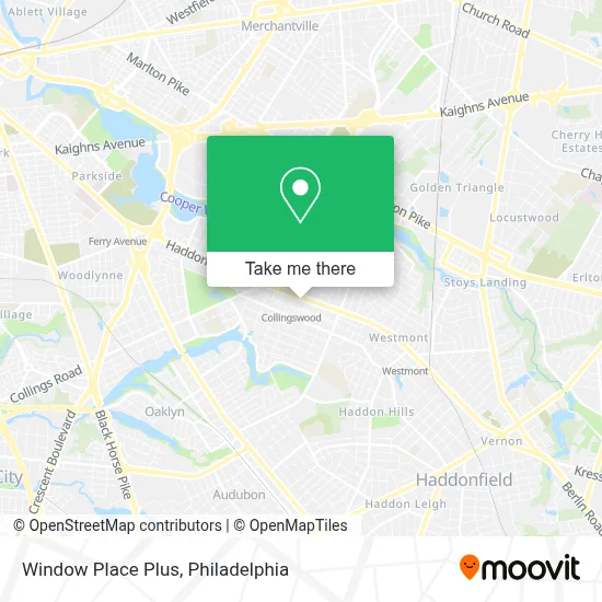 Window Place Plus map