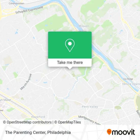 The Parenting Center map