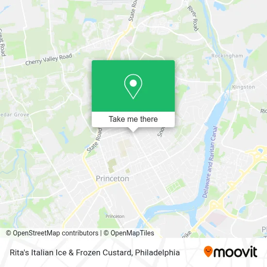 Rita's Italian Ice & Frozen Custard map