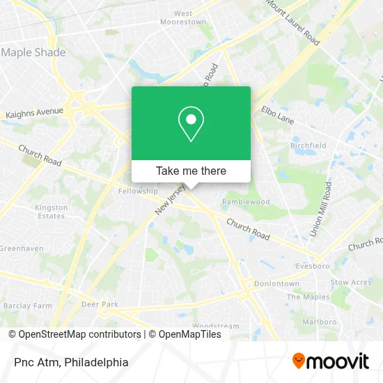 Pnc Atm map
