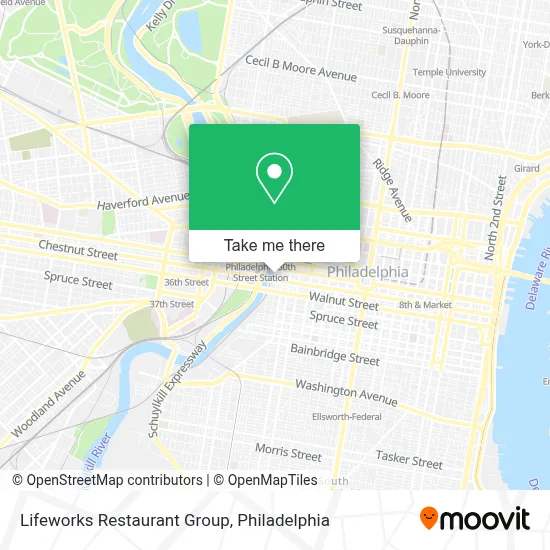 Lifeworks Restaurant Group map