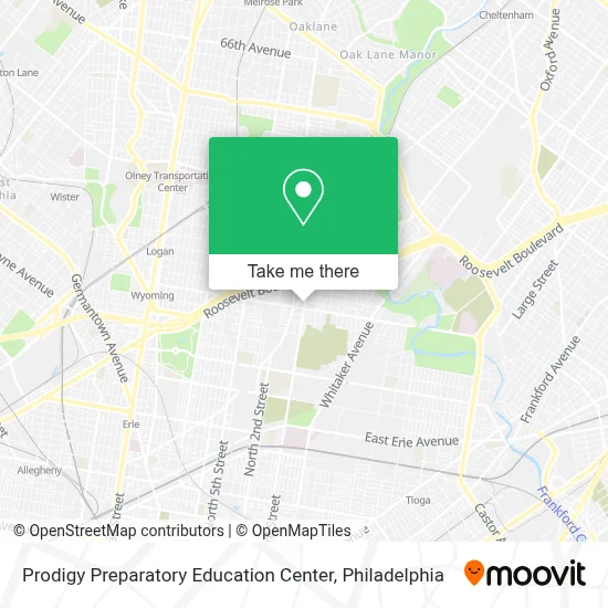 Prodigy Preparatory Education Center map