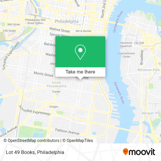 Lot 49 Books map