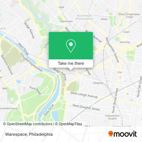Warespace map