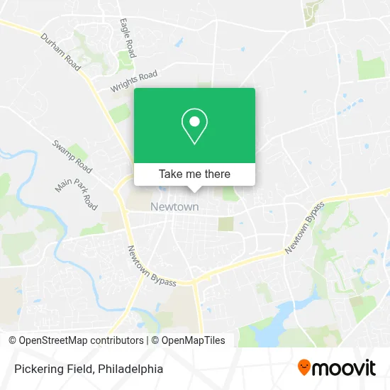Pickering Field map