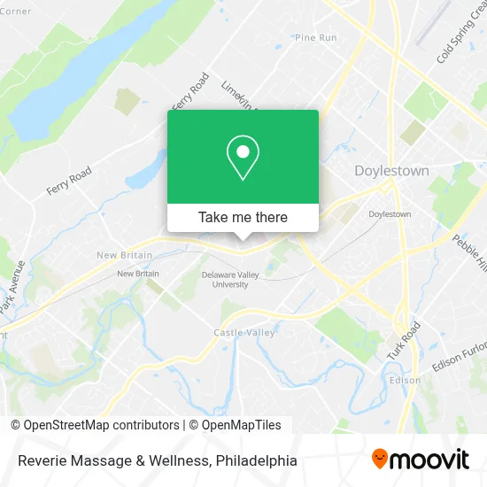 Reverie Massage & Wellness map
