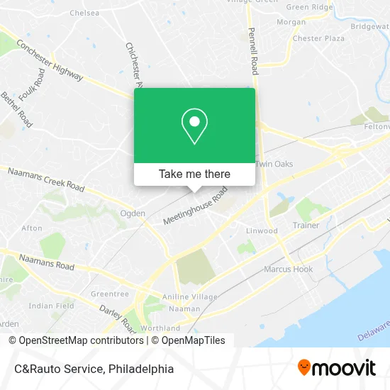 C&Rauto Service map