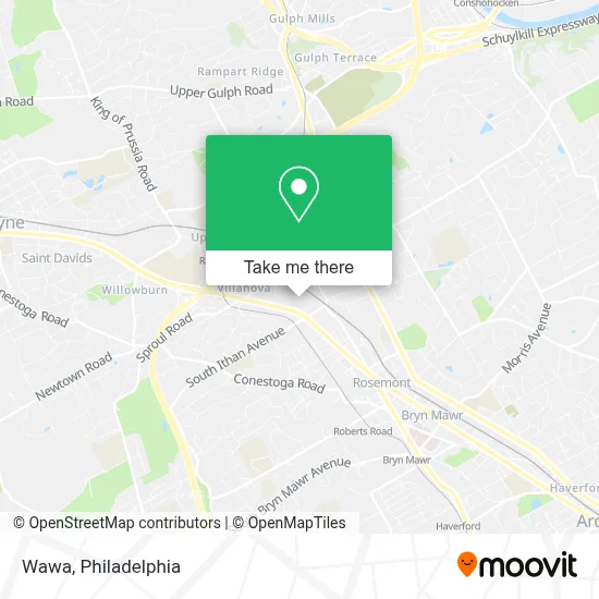Wawa map