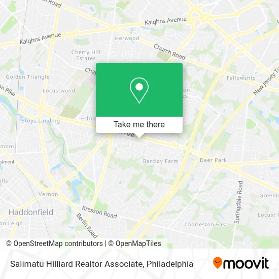 Salimatu Hilliard Realtor Associate map