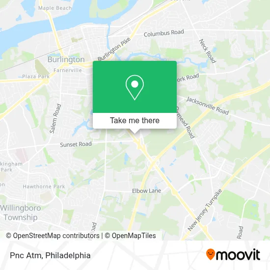 Pnc Atm map