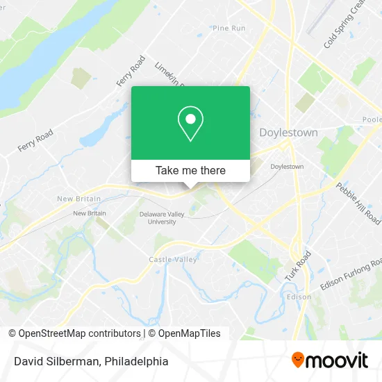 David Silberman map