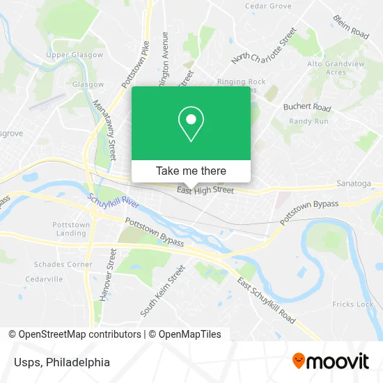Usps map