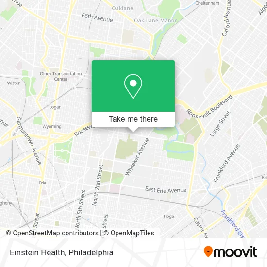 Einstein Health map