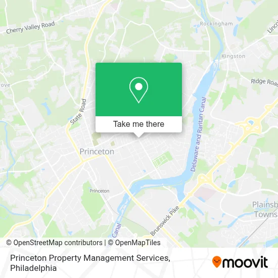Princeton Property Management Services map