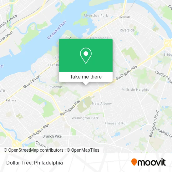 Dollar Tree map