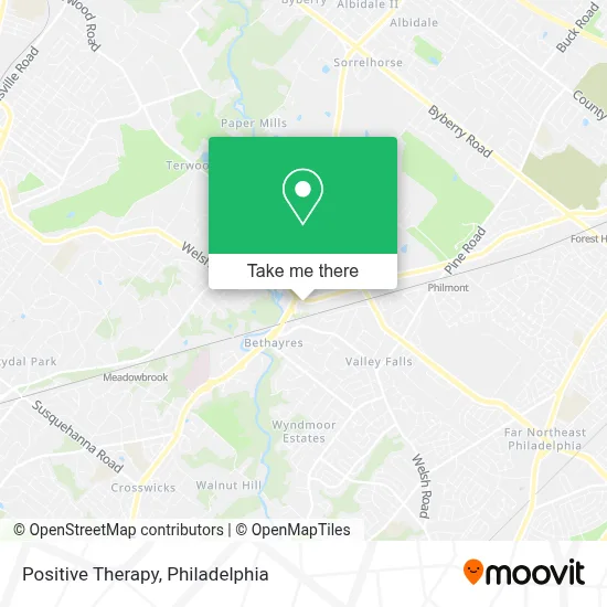 Positive Therapy map