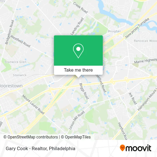 Gary Cook - Realtor map