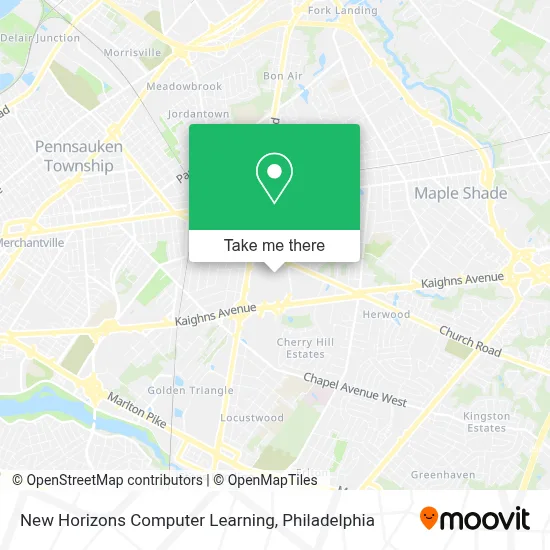 New Horizons Computer Learning map