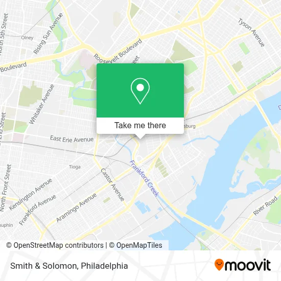 Smith & Solomon map