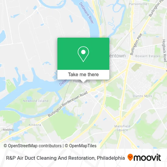 R&P Air Duct Cleaning And Restoration map