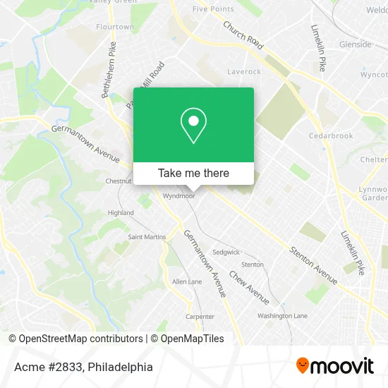 Acme #2833 map